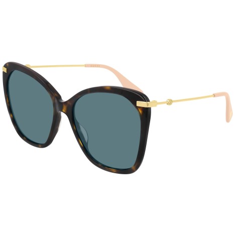 GG0510S dark tortoise and petrol blue