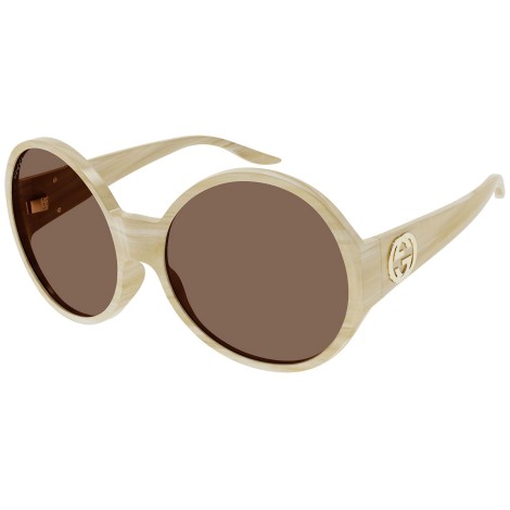 GG0954S 006 shiny beige