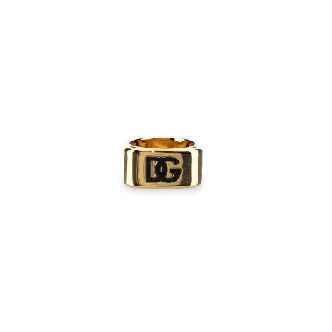dolce & gabbana logo ring dg