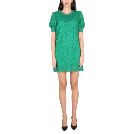 boutique moschino lace midi dress