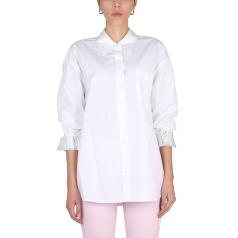 alexander wang shirt with crystal detail