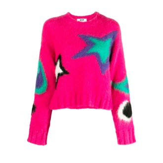 MSGM Maglia con stelle