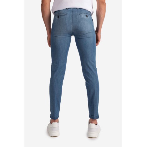 RE-HASH Pantalone Denim Mucha