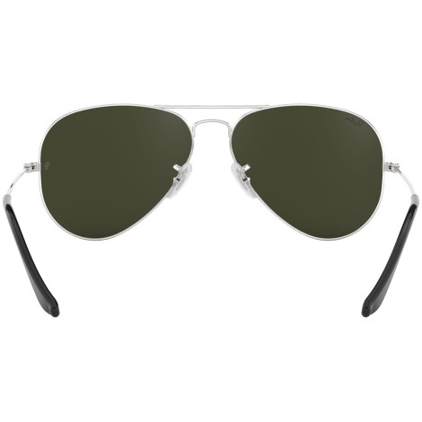 Aviator Mirror RB3025 polished silver metal
