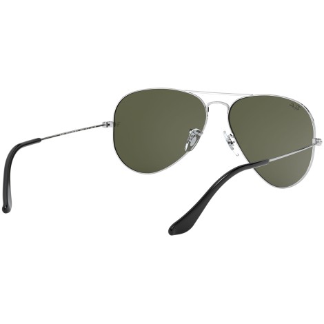 Aviator Mirror RB3025 silver metal