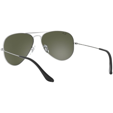 Aviator Mirror RB3025 silver metal