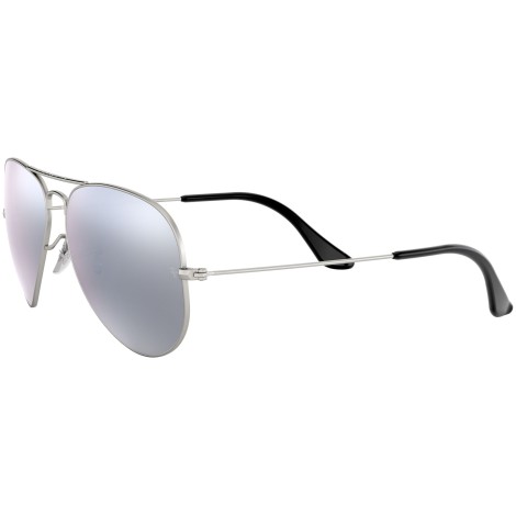 Aviator Mirror RB3025 silver metal grey