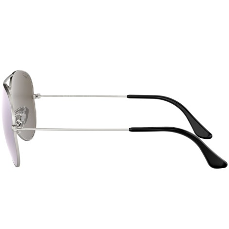 Aviator Mirror RB3025 silver metal grey