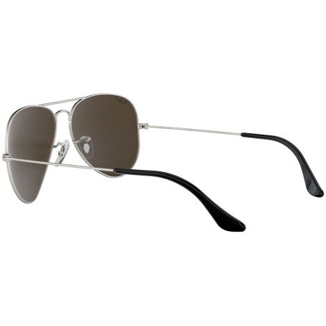 Aviator Mirror RB3025 silver metal grey
