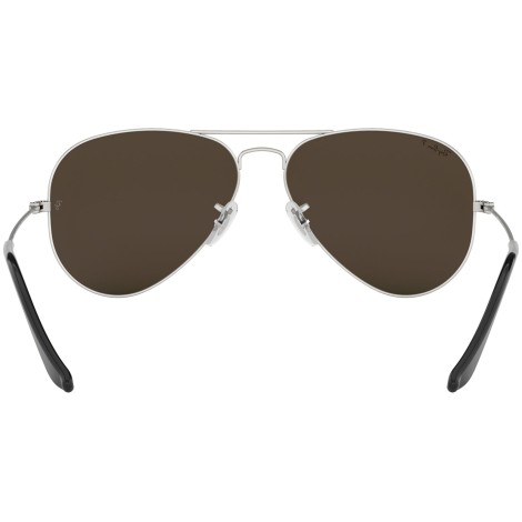 Aviator Mirror RB3025 silver metal grey