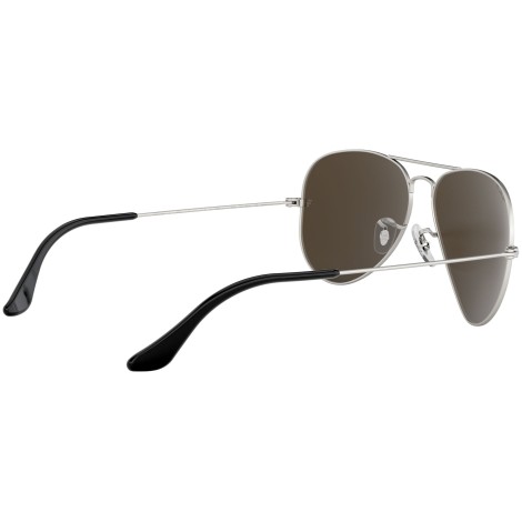 Aviator Mirror RB3025 silver metal grey
