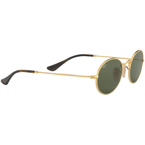 Oval Flat Lenses RB3547N gold