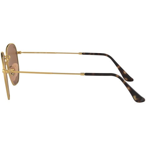Hexagonal Flat Lenses RB3548N gold copper flash