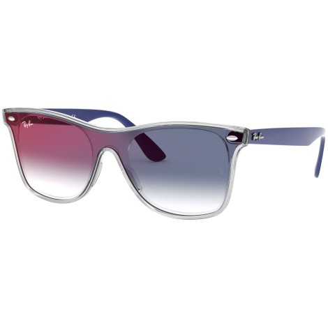 Blaze Wayfarer RB4440N matte trasparent blue