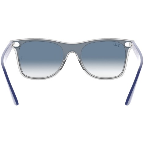 Blaze Wayfarer RB4440N matte trasparent blue