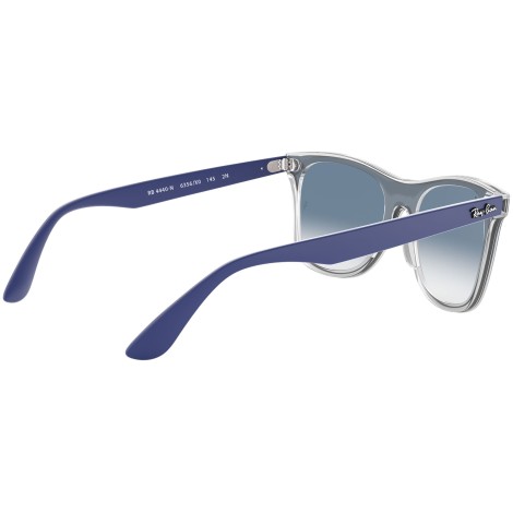 Blaze Wayfarer RB4440N matte trasparent blue