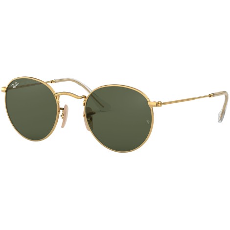 Round Flat Lenses RB3447N polished gold