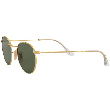 Round Flat Lenses RB3447N polished gold