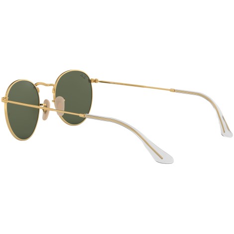 Round Flat Lenses RB3447N polished gold