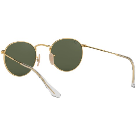 Round Flat Lenses RB3447N polished gold