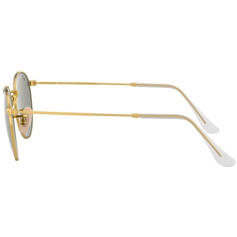 Round Metal RB3447 gold green classic