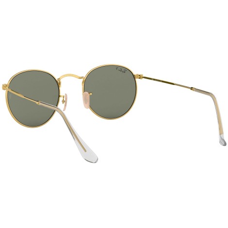 Round Metal RB3447 gold green classic