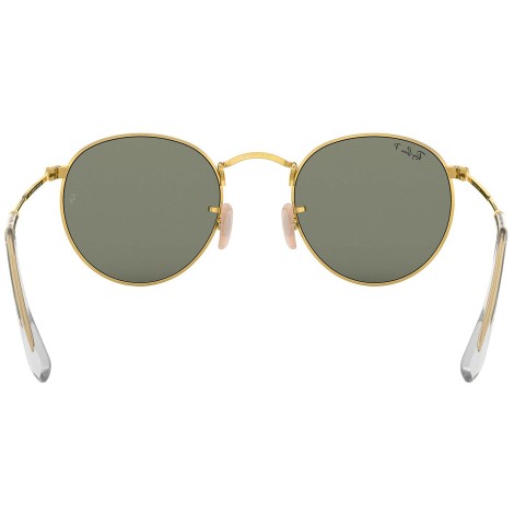 Round Metal RB3447 gold green classic