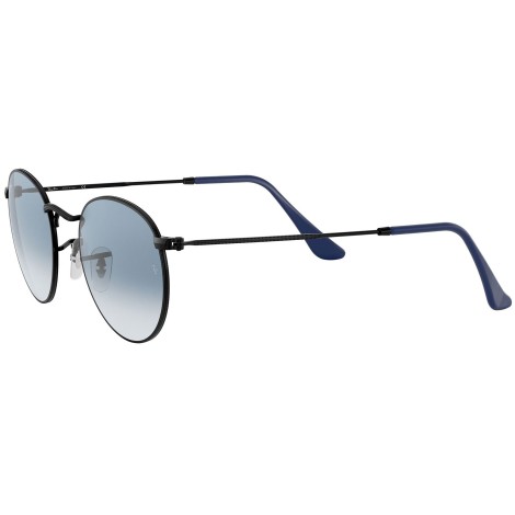 Round Metal RB3447 black blue gradient