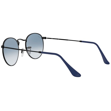 Round Metal RB3447 black blue gradient