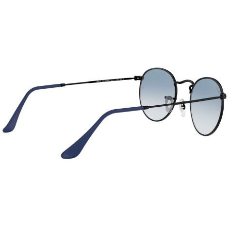 Round Metal RB3447 black blue gradient