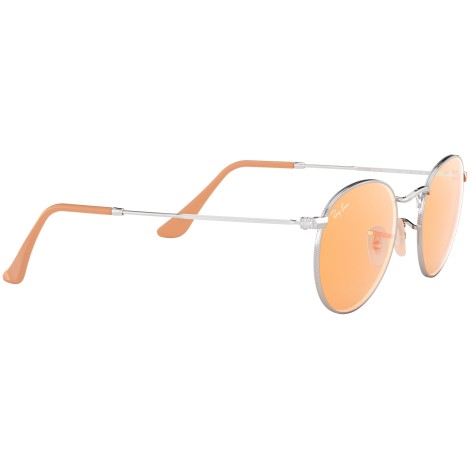Round Washed Evolve RB3447 silver orange
