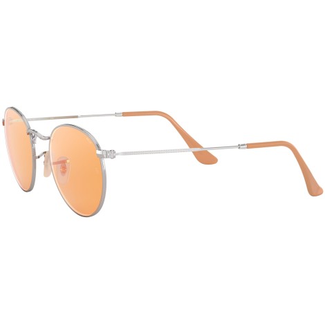 Round Washed Evolve RB3447 silver orange