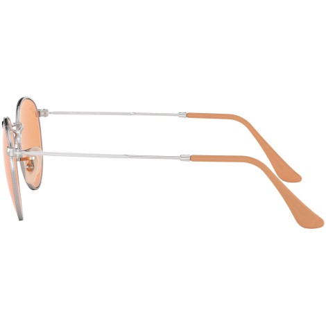 Round Washed Evolve RB3447 silver orange