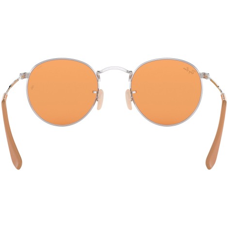 Round Washed Evolve RB3447 silver orange