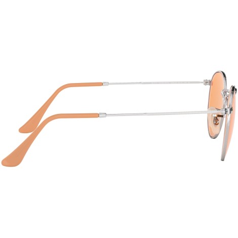 Round Washed Evolve RB3447 silver orange
