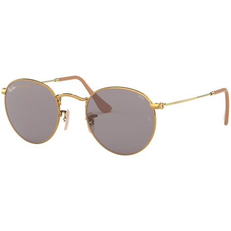 Round Washed Evolve RB3447 gold grey