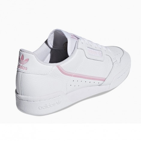 Mod Meddele Gendanne Continental 80 White / Pink Sneaker | SHOPenauer