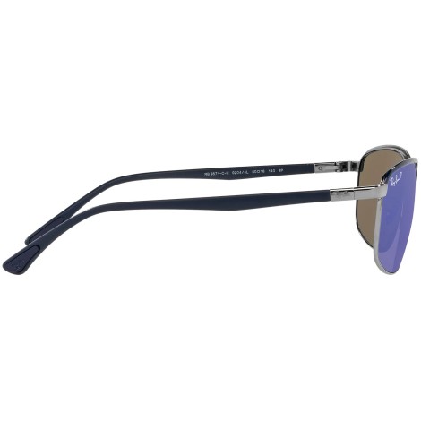 RB3671CH 92044L blue on gunmetal