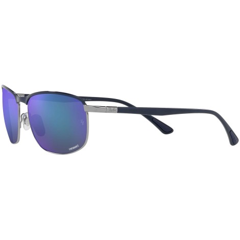 RB3671CH 92044L blue on gunmetal