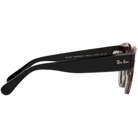 Roundabout RB2192 132241 black on transparent brown