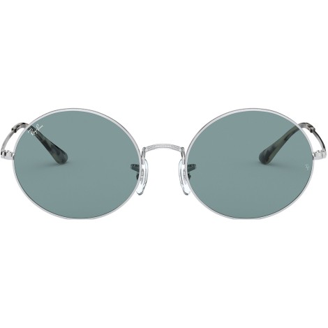 Oval RB1970 silver azure blue