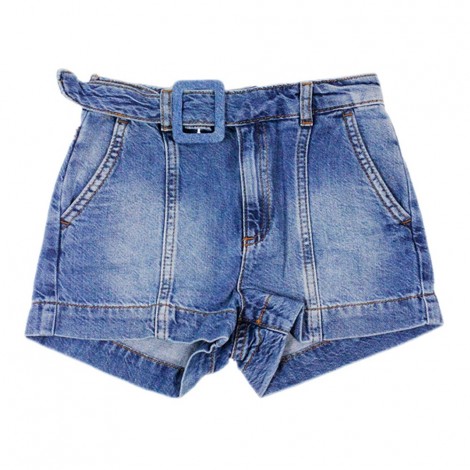 denim shorts transparent