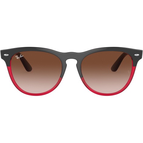 Iris RB4471 663113 grey on transparent red