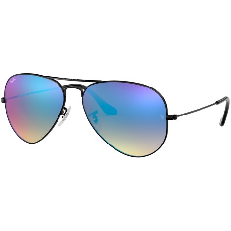 Aviator Flash Lenses Gradient RB3025 black