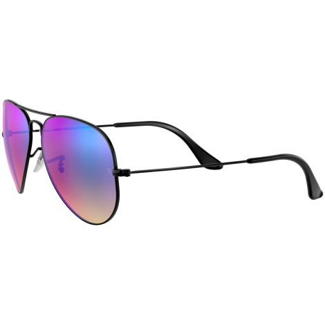 Aviator Flash Lenses Gradient RB3025 black