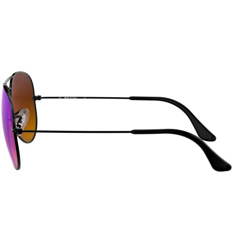 Aviator Flash Lenses Gradient RB3025 black