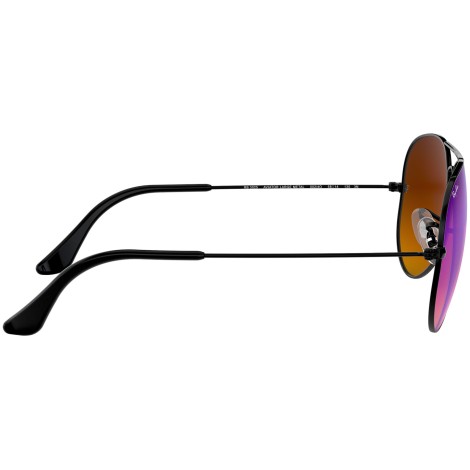 Aviator Flash Lenses Gradient RB3025 black