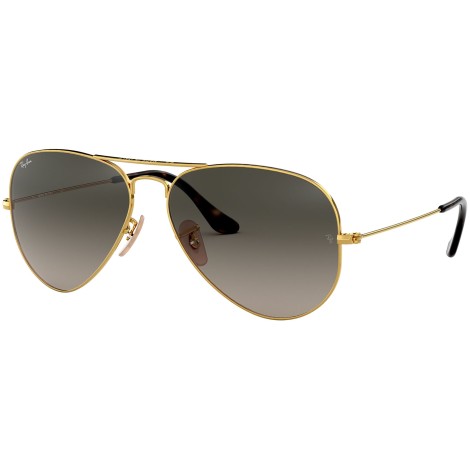 Aviator Havana Collection RB3025 gold metal