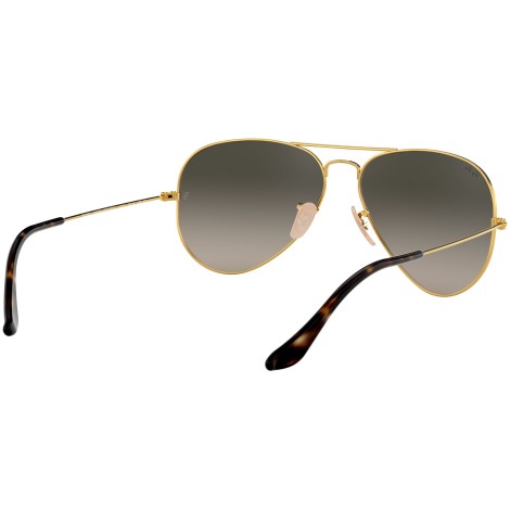 Aviator Havana Collection RB3025 gold metal
