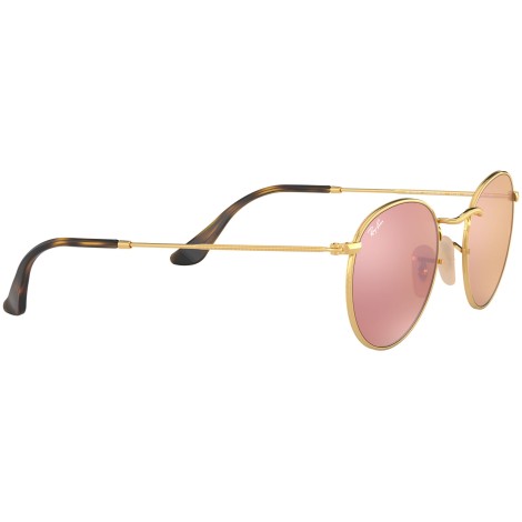 Round Flat Lenses RB3447N gold copper